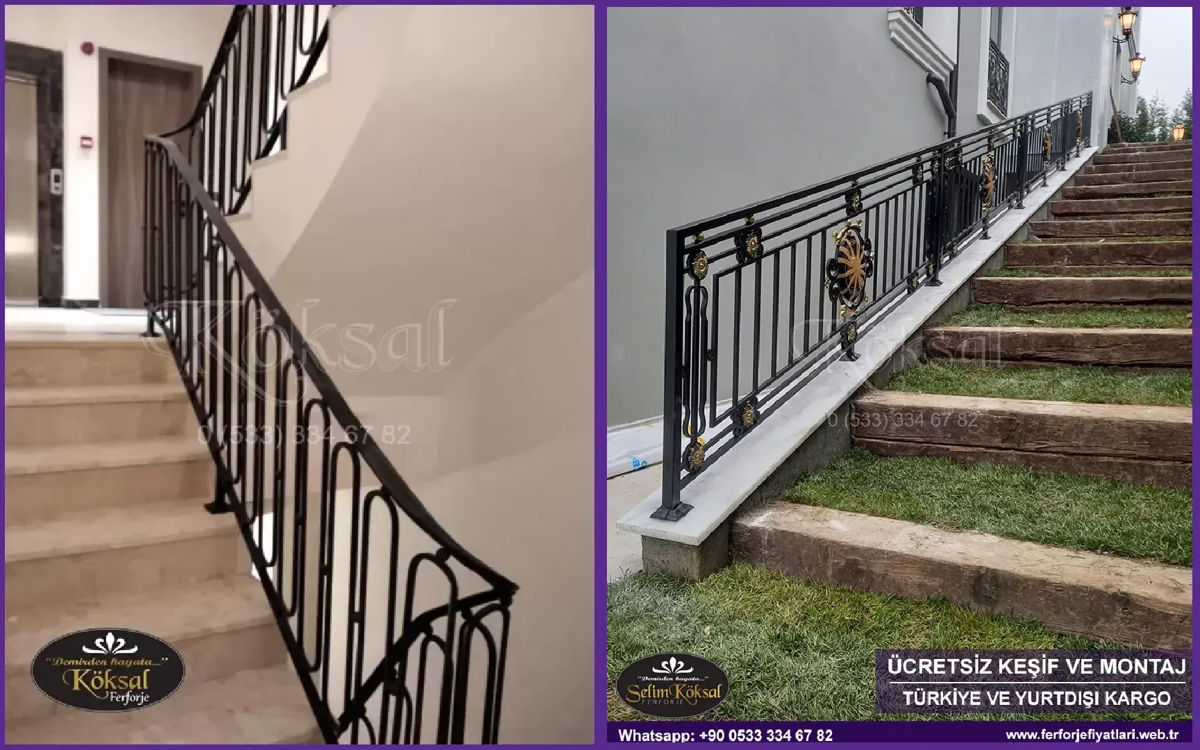 ferforje bina merdiven estetik kampanya - 2025 ferforje bina merdiven estetik kampanya - 2025