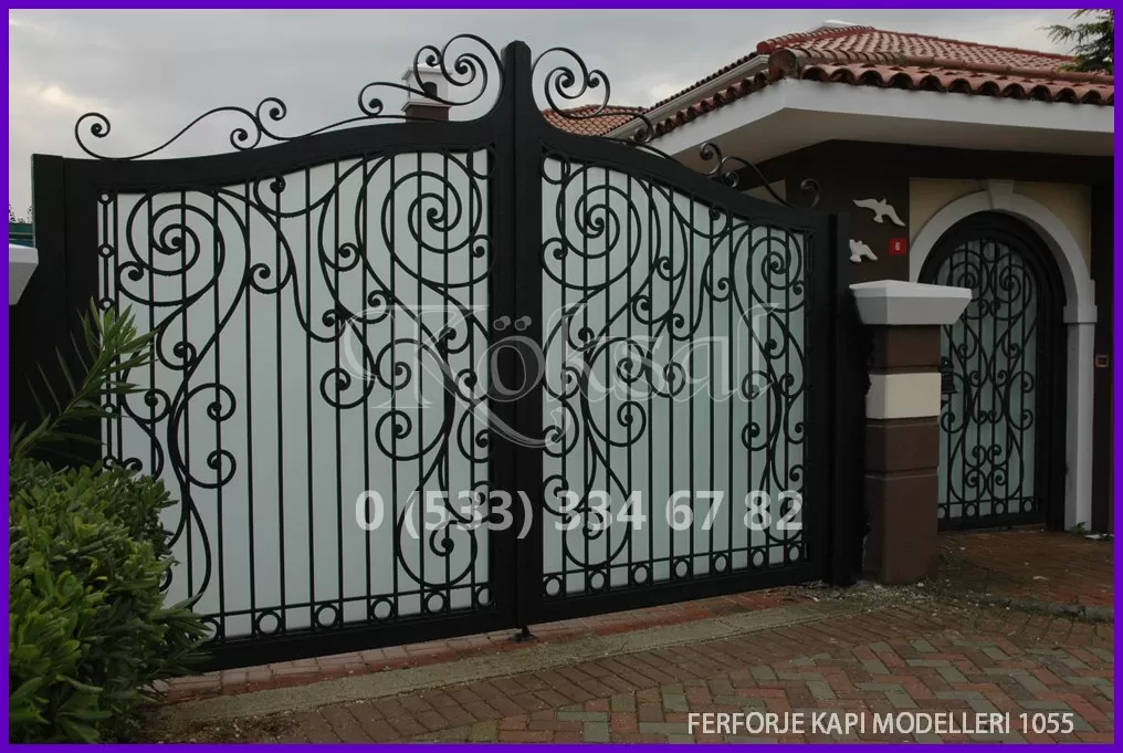 Ferforje Kapı Modelleri 1055 Ferforje Kapı Modelleri 1055