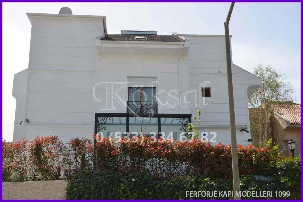 Ferforje Kapı Modelleri 1099 Ferforje Kapı Modelleri 1099