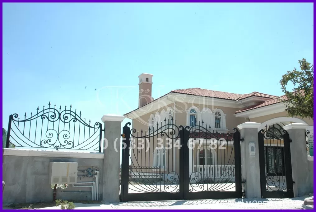 Ferforje Kapı Modelleri 1198 Ferforje Kapı Modelleri 1198