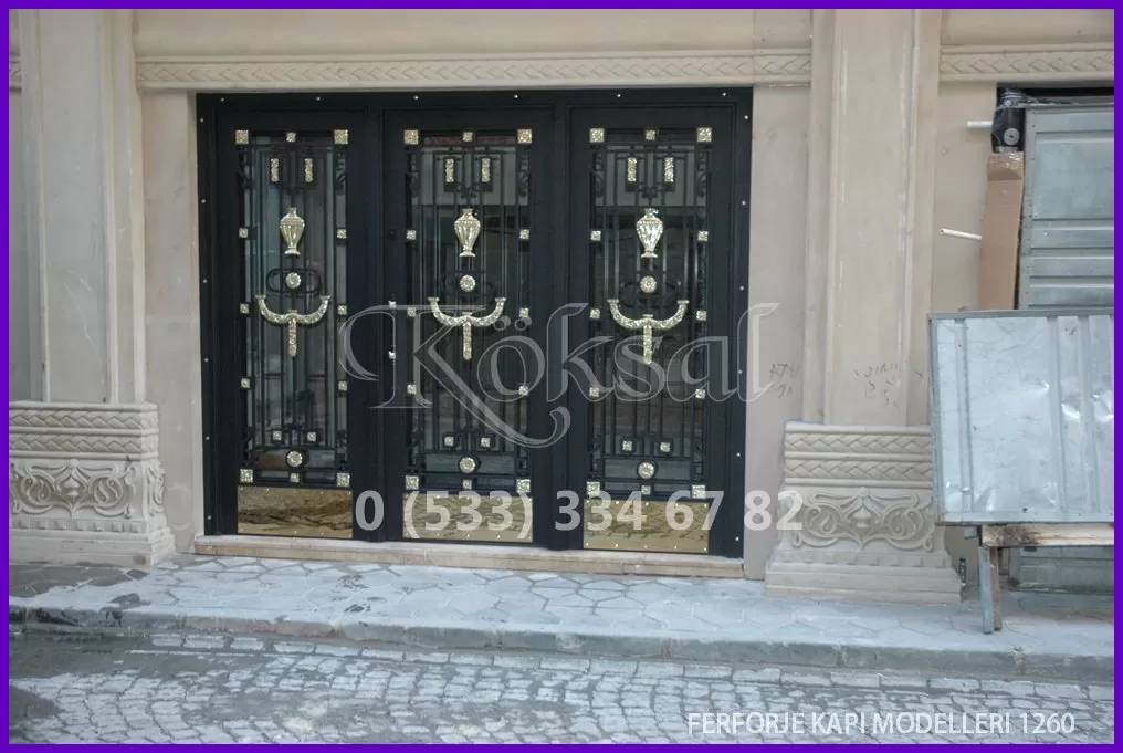 Ferforje Kapı Modelleri 1260 Ferforje Kapı Modelleri 1260