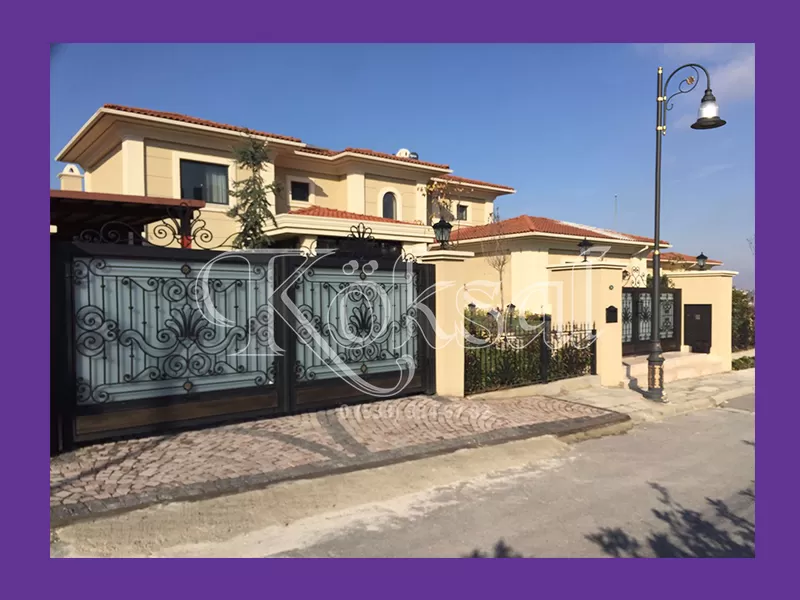 Ferforje Kapı Modelleri 1377 Ferforje Kapı Modelleri 1377