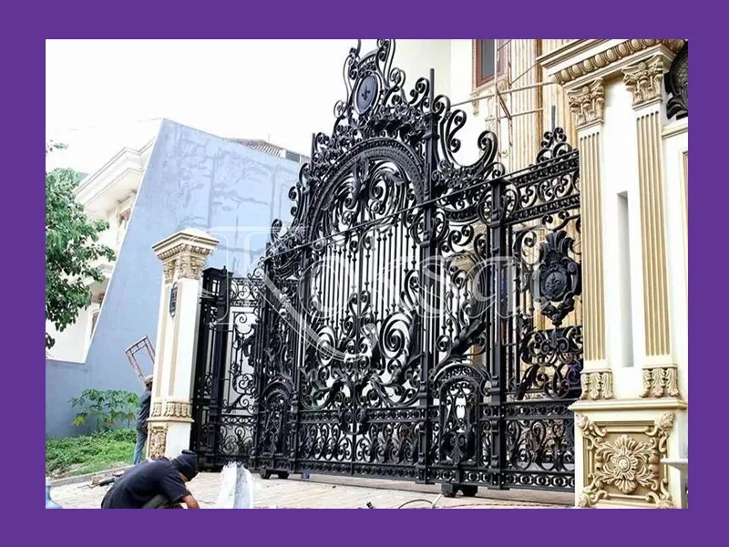 Ferforje Kapı Modelleri 1392 Ferforje Kapı Modelleri 1392