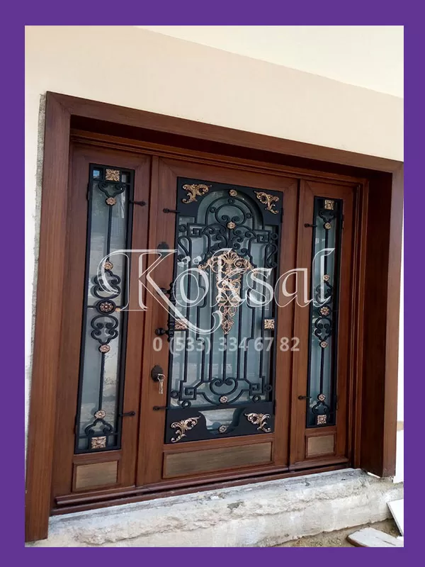 Ferforje Kapı Modelleri 1418 Ferforje Kapı Modelleri 1418