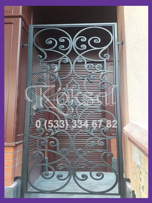 Ferforje Kapı Modelleri 1591 Ferforje Kapı Modelleri 1591