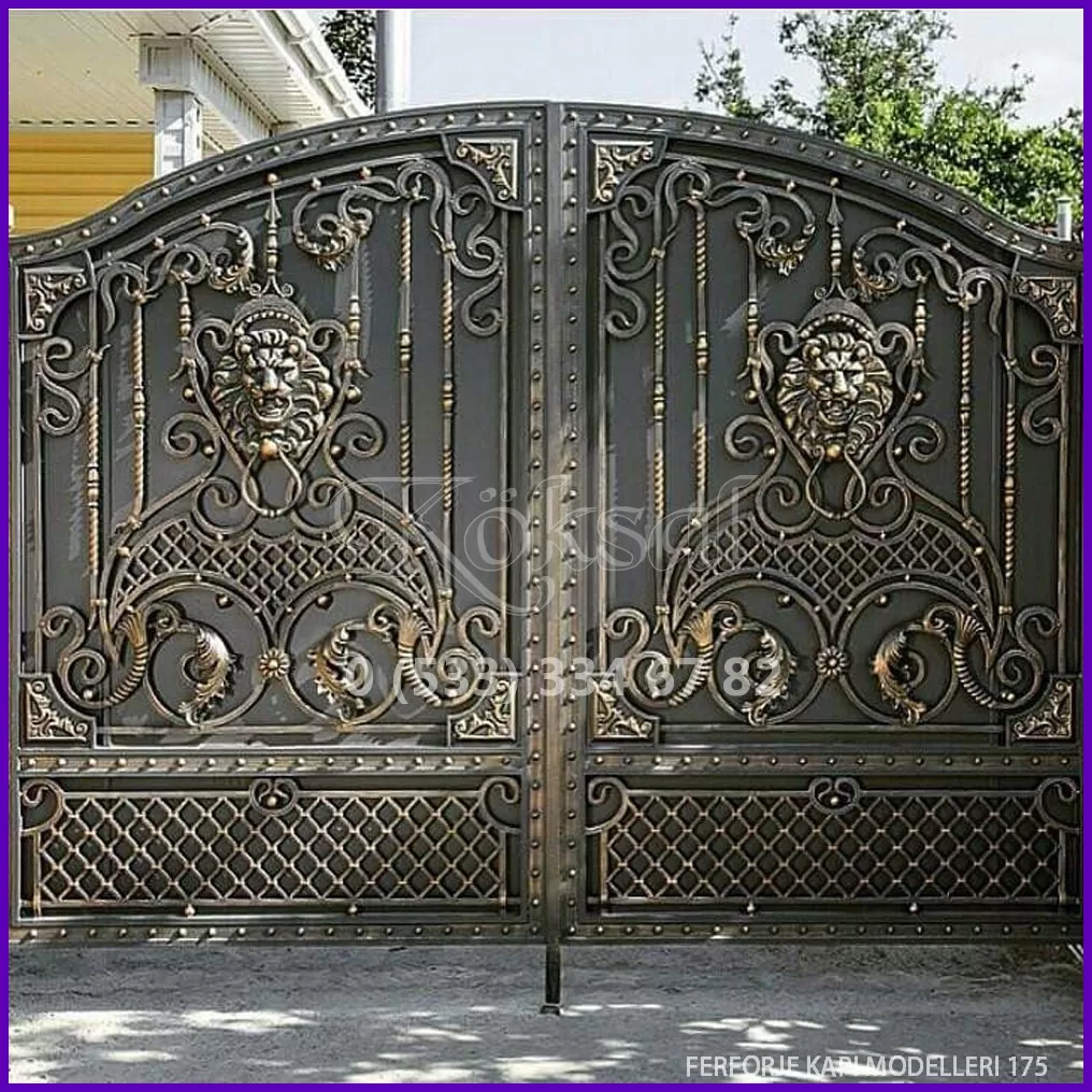 Ferforje Kapı Modelleri 175 Ferforje Kapı Modelleri 175