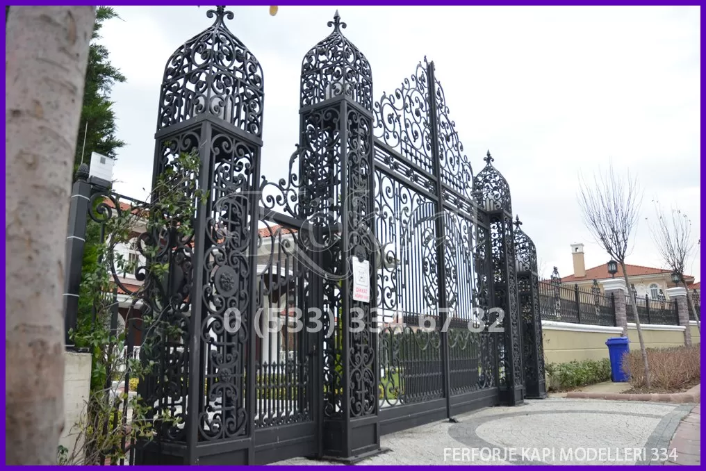 Ferforje Kapı Modelleri 334 Ferforje Kapı Modelleri 334