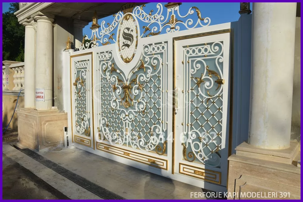 Ferforje Kapı Modelleri 391 Ferforje Kapı Modelleri 391