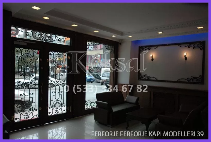 Ferforje Kapı Modelleri 39 Ferforje Kapı Modelleri 39