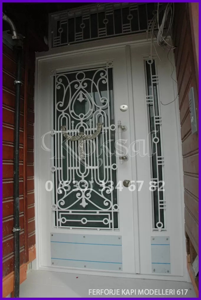Ferforje Kapı Modelleri 617 Ferforje Kapı Modelleri 617