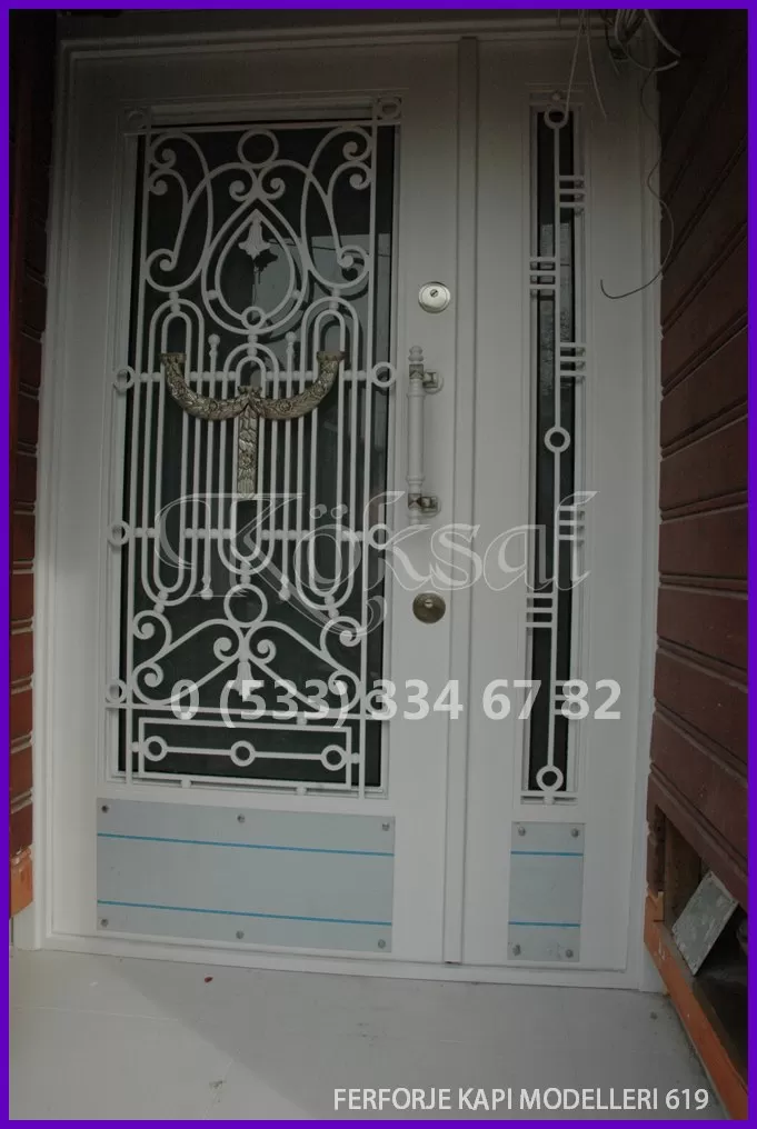 Ferforje Kapı Modelleri 619 Ferforje Kapı Modelleri 619
