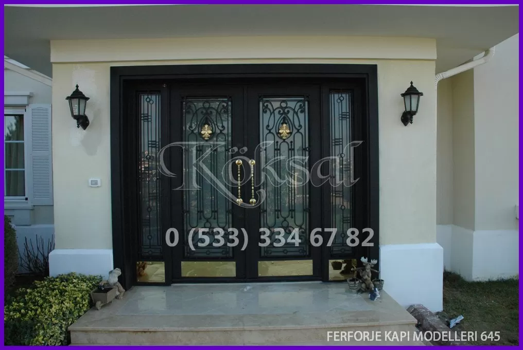 Ferforje Kapı Modelleri 645 Ferforje Kapı Modelleri 645