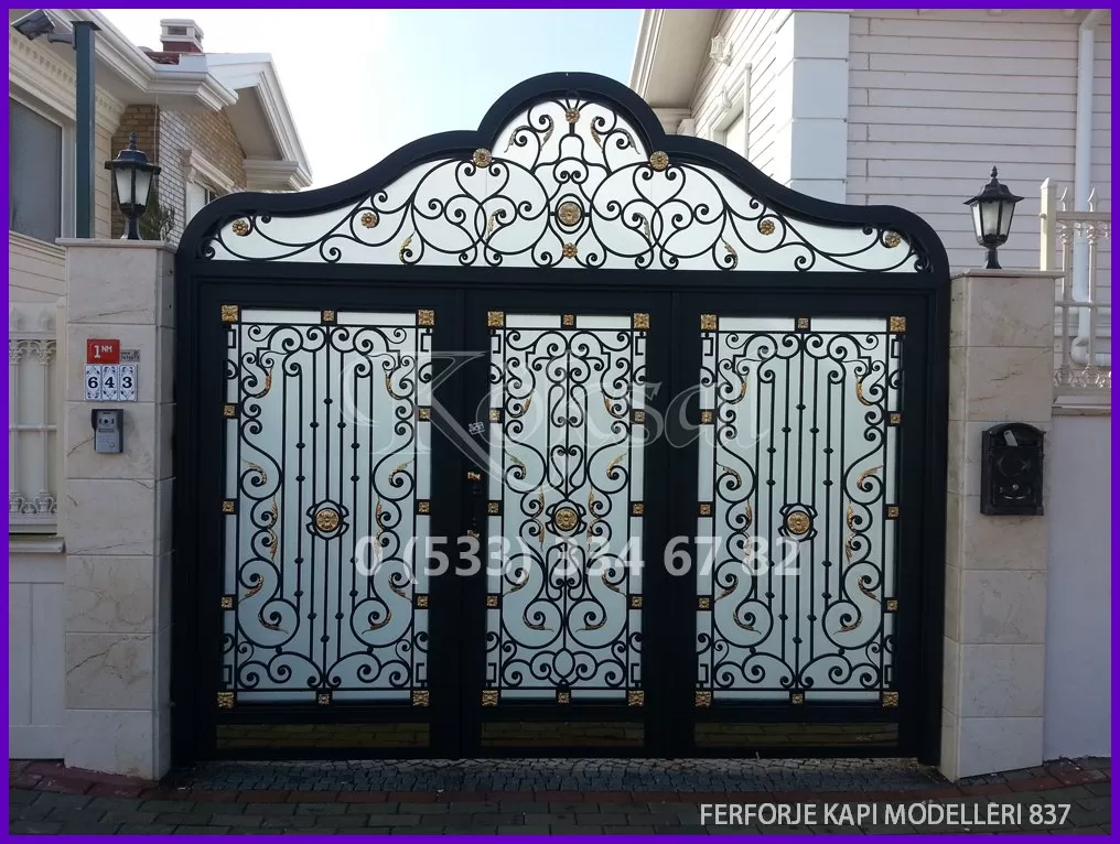 Ferforje Kapı Modelleri 837 Ferforje Kapı Modelleri 837