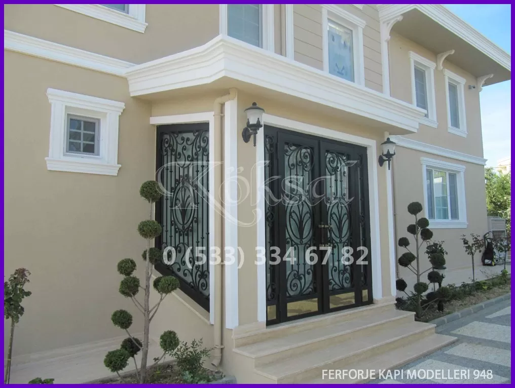 Ferforje Kapı Modelleri 948 Ferforje Kapı Modelleri 948